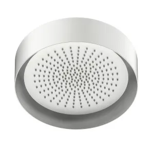 Fantini Acquafit Round Ceiling Shower with Frame & Dream Light - Matte White 7929K061 by Fantini, a Showers for sale on Style Sourcebook