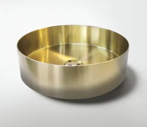 Studio Bagno Meteor Bench Basin - Brushed Brass SBSUSS-BR by Studio Bagno, a Basins for sale on Style Sourcebook
