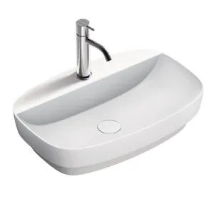 Catalano Green Lux 60x40 Semi Inset Basin - Matte White 160GRLXNBM by Catalano, a Basins for sale on Style Sourcebook