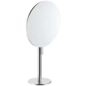 Fantini Young Freestanding Mirror- Brushed Stainless Steel 96937655 by Fantini, a Mirrors for sale on Style Sourcebook