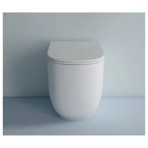 Studio Bagno Milady Wall Faced Package with Expert Evo Mechanical Cistern - Matte White MW-MIL002002MC by Studio Bagno, a Toilets & Bidets for sale on Style Sourcebook