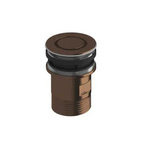 Sussex Taps Basin Plug and Waste LUXPVD® Brushed Rare Bronze SXBNPW-72 by Sussex Taps, a Traps & Wastes for sale on Style Sourcebook