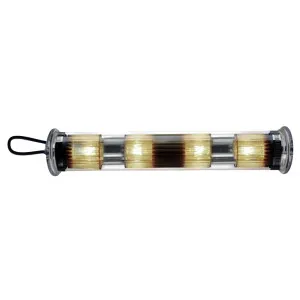 DCW Editions In The Tube 120 700 Wall or Pendant Light - Silver and Gold with Transparent Stopper ITT120700SRGMPC20 by DCW Editions, a Lighting for sale on Style Sourcebook