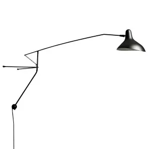 DCW Editions Mantis Wall Lamp - Black BS2BL by DCW Editions, a Lighting for sale on Style Sourcebook