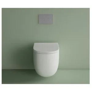Studio Bagno Milady Wall Hung Package with Expert Evo with Frame Pneumatic Cistern - Gloss White MIL003002PN by Studio Bagno, a Toilets & Bidets for sale on Style Sourcebook