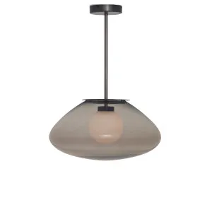 CTO Lighting Petra Small Pendant Light - Bronze and White Opal Glass PETPESBZSGSO by CTO Lighting, a Lighting for sale on Style Sourcebook