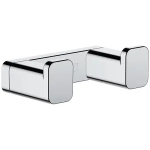 Hansgrohe Addstoris Double Hook Chrome 41755000 by Hansgrohe, a Bathroom Accessories for sale on Style Sourcebook