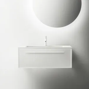 Falper Matt White 7.0 800mm Integrated Basin & Single Drawer Cabinet Matt White 1TH - 3752002652 by Falper, a Vanities for sale on Style Sourcebook