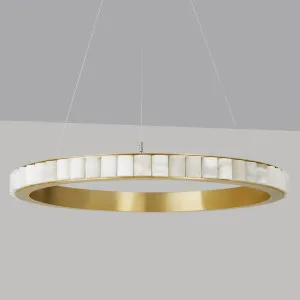 CTO Lighting Avalon Large Chandelier Light - Satin Brass AVACHLSBHA by CTO Lighting, a Lighting for sale on Style Sourcebook