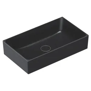 Catalano Verso 60x35 Countertop Basin - Matte Black 16035ZENS by Catalano, a Basins for sale on Style Sourcebook