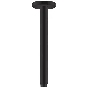Hansgrohe 30cm Ceiling Connector S - Matte Black 27389670 by Hansgrohe, a Showers for sale on Style Sourcebook