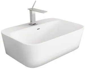 Studio Bagno Soul 4H Bench Basin with No Tap Hole - Gloss White SOL13-0 SOL13/0 by Studio Bagno, a Basins for sale on Style Sourcebook