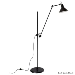 DCW Editions Gras 215 Floor Lamp - Black Body 215BL by DCW Editions, a Lighting for sale on Style Sourcebook
