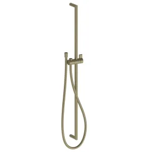 Fantini Soho 90cm Shower Rail & Hose - Matte British Gold PVD 86P69247 by Fantini, a Showers for sale on Style Sourcebook