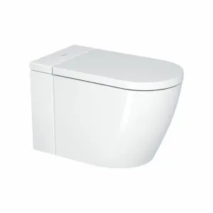 Duravit SensoWash i PLUS Floor Mounted Pan with Intergrated Flushing System D810000W-P by Duravit, a Toilets & Bidets for sale on Style Sourcebook