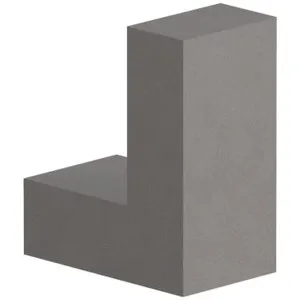 Fantini Linea Robe Hook - Matte Gun Metal PVD 92P57744 by Fantini, a Bathroom Accessories for sale on Style Sourcebook