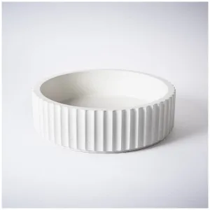 Meek Doric Round Countertop Basin - Off White DORBAS-ROU-W by Meek, a Basins for sale on Style Sourcebook