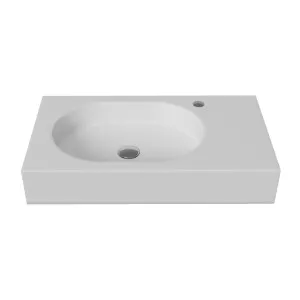 Omvivo Arki 700 Left Hand Basin - 1 Tap Hole ARVSS700LHB1TH by Omvivo, a Basins for sale on Style Sourcebook