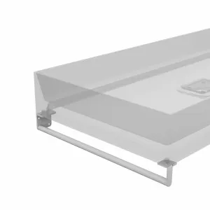 Falper Matt White QZ Fixing Bracket with Towel Rail Left Side Matt White - 3152000803 by Falper, a Bathroom Accessories for sale on Style Sourcebook