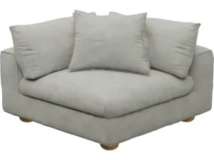 Tully Toorak Pebble Corner Sofa Chair Module by James Lane, a Sofas for sale on Style Sourcebook