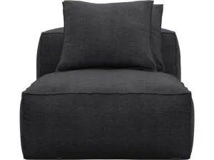 Riley Plaza Flint Grey Module Armless by James Lane, a Sofas for sale on Style Sourcebook