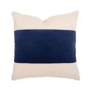 Bambury Kembla Navy Square Cushion by null, a Cushions, Decorative Pillows for sale on Style Sourcebook