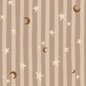 Wish Upon a Star Light Brown Wallpaper by Urban Road, a Wallpaper for sale on Style Sourcebook