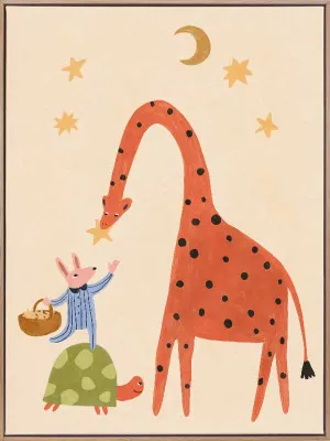 Tall Tales & Tiny Friends Multicolour Canvas Art Print by Urban Road, a Prints for sale on Style Sourcebook