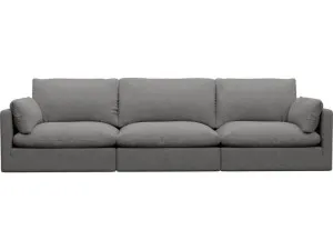Willow California Slate Modular Sofa - 3 Seater by James Lane, a Sofas for sale on Style Sourcebook