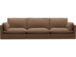 Willow Tribute Chestnut Modular Sofa - 3 Seater by James Lane, a Sofas for sale on Style Sourcebook