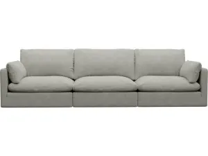 Willow Toorak Pebble Modular Sofa - 3 Seater by James Lane, a Sofas for sale on Style Sourcebook