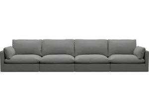 Willow Maya Flint Modular Sofa - 4 Seater by James Lane, a Sofas for sale on Style Sourcebook