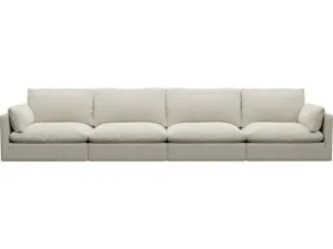 Willow Muse Flax Modular Sofa - 4 Seater by James Lane, a Sofas for sale on Style Sourcebook