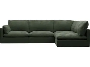 Willow Muse Forest Corner Sofa - 4 Seater RAF Terminal by James Lane, a Sofas for sale on Style Sourcebook