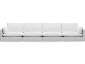 Willow Noa Fog Modular Sofa - 4 Seater by James Lane, a Sofas for sale on Style Sourcebook