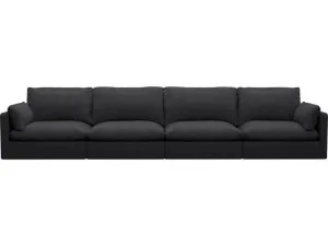 Willow Plaza Flint Grey Modular Sofa - 4 Seater by James Lane, a Sofas for sale on Style Sourcebook