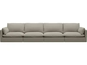 Willow Plaza Natural Modular Sofa - 4 Seater by James Lane, a Sofas for sale on Style Sourcebook