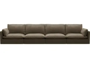 Willow Tribute Walnut Modular Sofa - 4 Seater by James Lane, a Sofas for sale on Style Sourcebook