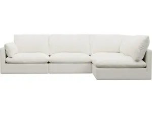 Willow Tribute Shell Corner Sofa - 4 Seater RAF Terminal by James Lane, a Sofas for sale on Style Sourcebook