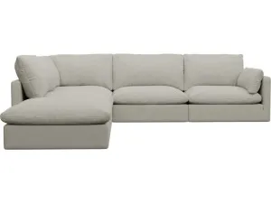 Willow California Ivory Modular Sofa - 5 Seater LAF Terminal by James Lane, a Sofas for sale on Style Sourcebook