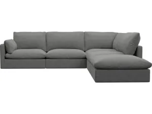 Willow Maya Flint Modular Sofa - 5 Seater RAF Terminal by James Lane, a Sofas for sale on Style Sourcebook