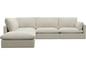 Willow Muse Flax Modular Sofa - 5 Seater LAF Terminal by James Lane, a Sofas for sale on Style Sourcebook