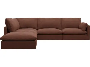 Willow Muse Rust Modular Sofa - 5 Seater LAF Terminal by James Lane, a Sofas for sale on Style Sourcebook
