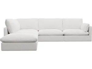 Willow Noa Fog Modular Sofa - 5 Seater LAF Terminal by James Lane, a Sofas for sale on Style Sourcebook