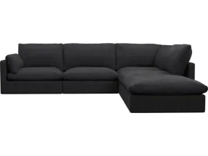 Willow Plaza Flint Grey Modular Sofa - 5 Seater RAF Terminal by James Lane, a Sofas for sale on Style Sourcebook