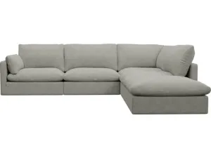Willow Toorak Pebble Modular Sofa - 5 Seater RAF Terminal by James Lane, a Sofas for sale on Style Sourcebook