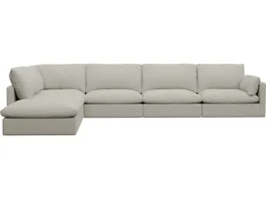 Willow California Ivory Modular Sofa - 6 Seater LAF Terminal by James Lane, a Sofas for sale on Style Sourcebook
