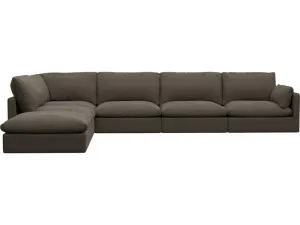 Willow Muse Mink Modular Sofa - 6 Seater LAF Terminal by James Lane, a Sofas for sale on Style Sourcebook