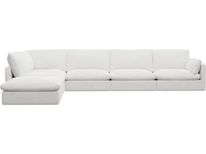 Willow Noa Fog Modular Sofa - 6 Seater LAF Terminal by James Lane, a Sofas for sale on Style Sourcebook