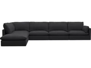 Willow Plaza Flint Grey Modular Sofa - 6 Seater LAF Terminal by James Lane, a Sofas for sale on Style Sourcebook